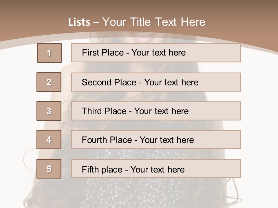 One Copy Cheerful PowerPoint Template