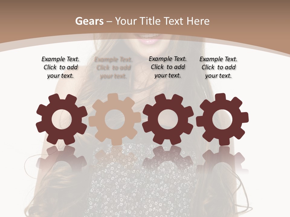 One Copy Cheerful PowerPoint Template