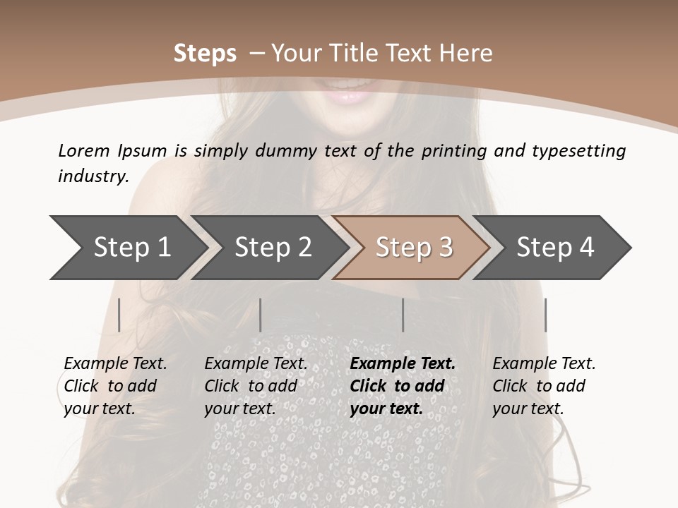 One Copy Cheerful PowerPoint Template