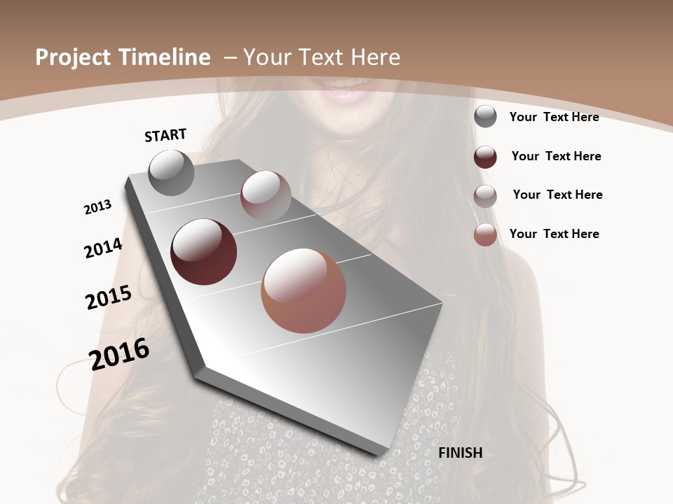 One Copy Cheerful PowerPoint Template