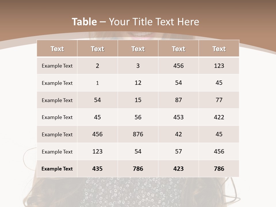 One Copy Cheerful PowerPoint Template