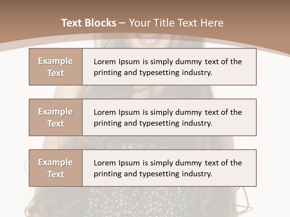 One Copy Cheerful PowerPoint Template
