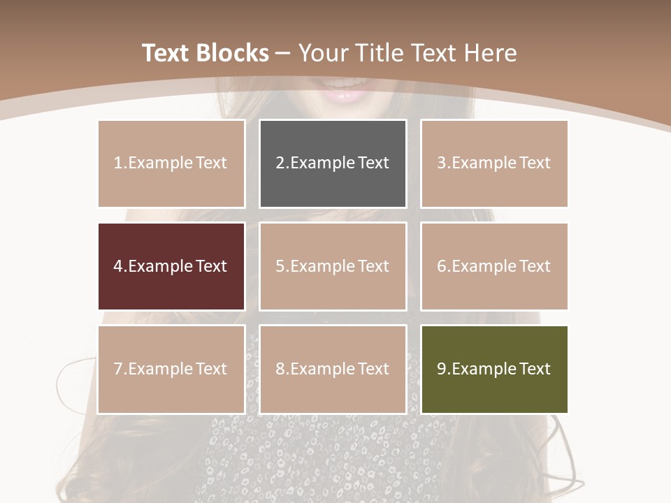 One Copy Cheerful PowerPoint Template