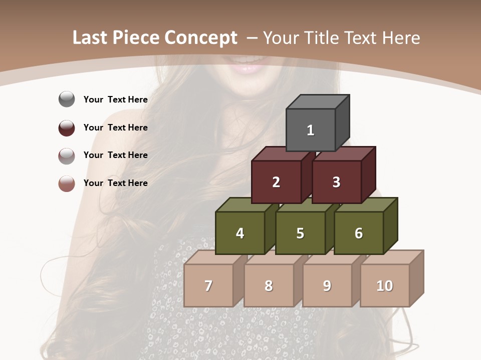 One Copy Cheerful PowerPoint Template