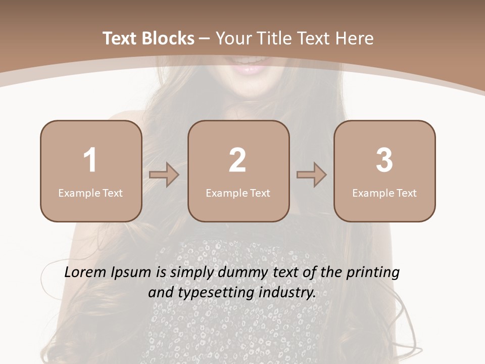 One Copy Cheerful PowerPoint Template