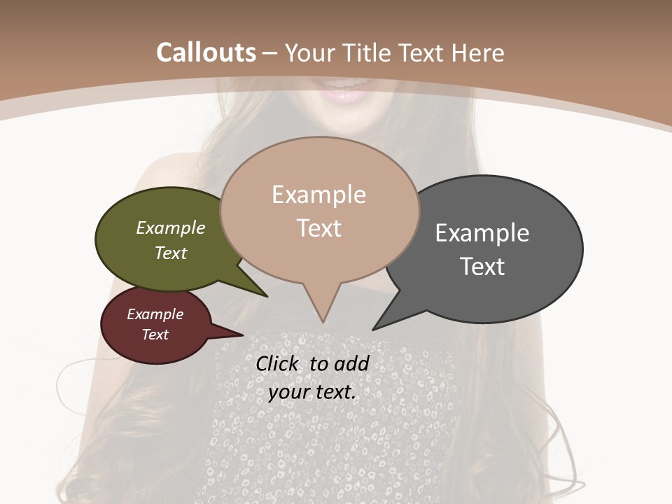 One Copy Cheerful PowerPoint Template