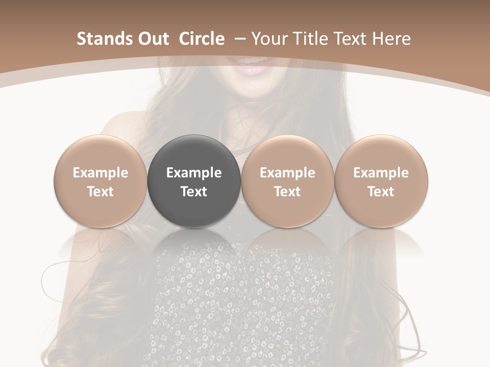 One Copy Cheerful PowerPoint Template