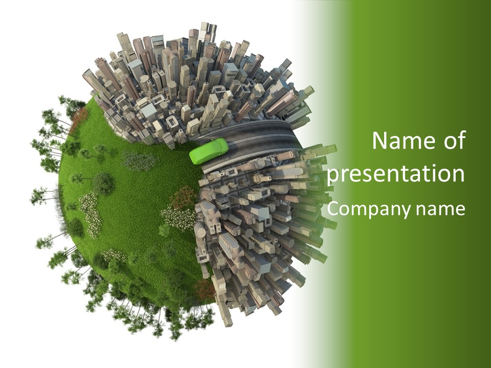 Change Metropolis Environmental PowerPoint Template