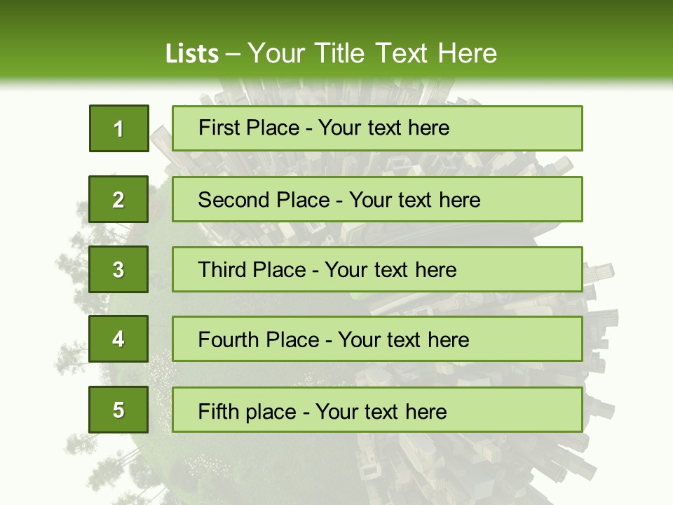 Change Metropolis Environmental PowerPoint Template