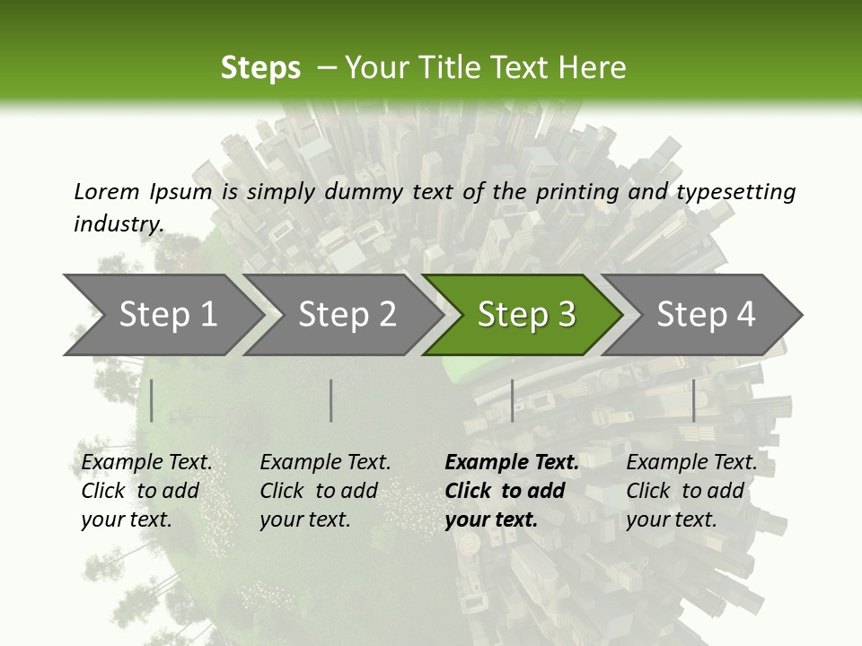 Change Metropolis Environmental PowerPoint Template