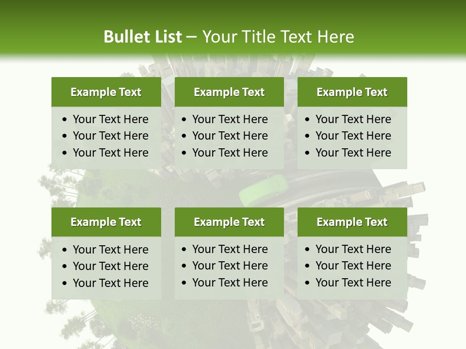 Change Metropolis Environmental PowerPoint Template