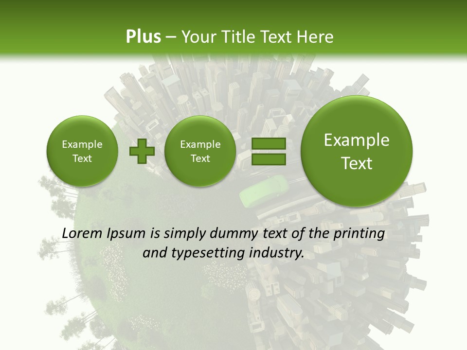 Change Metropolis Environmental PowerPoint Template