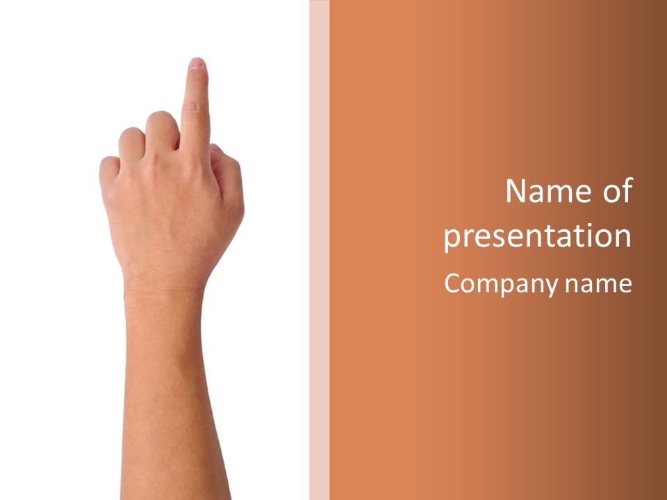 Select Person Decision PowerPoint Template