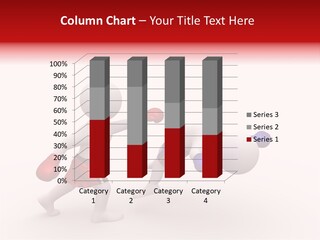 White Winner Red PowerPoint Template