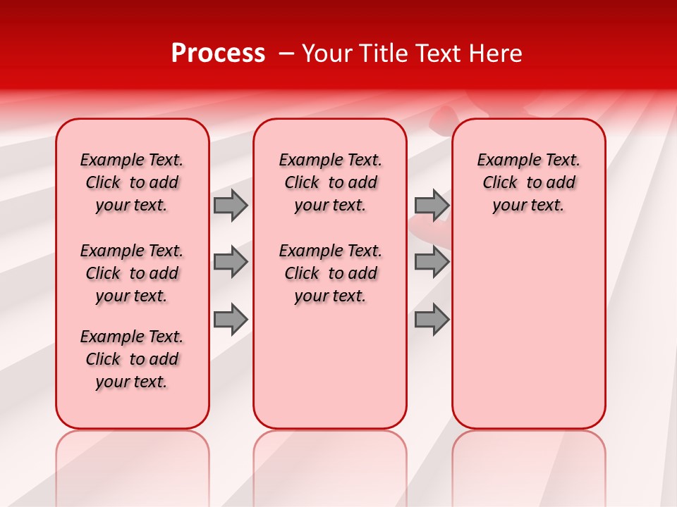 Graphic Red Climbing PowerPoint Template