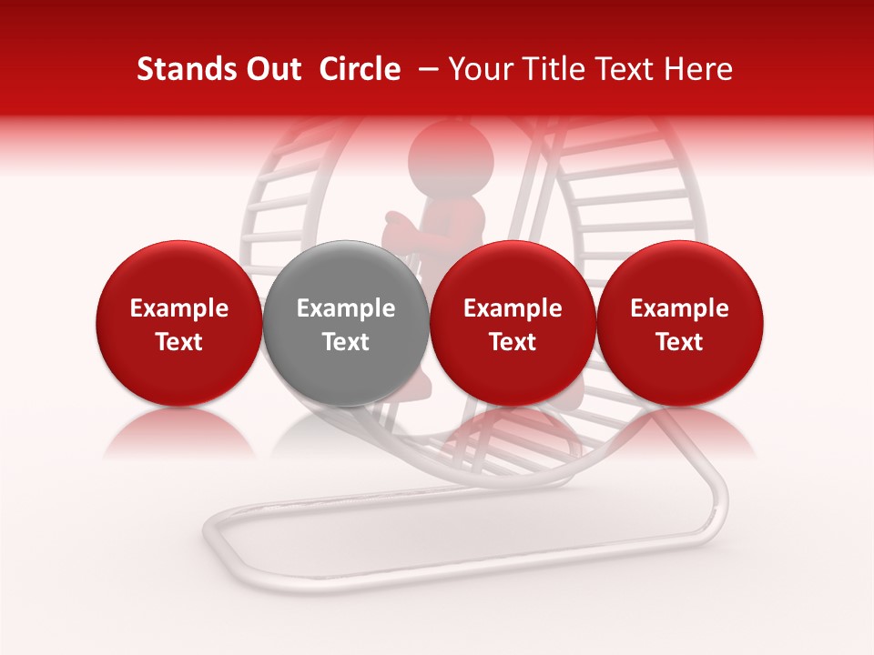 Guy Run Health PowerPoint Template