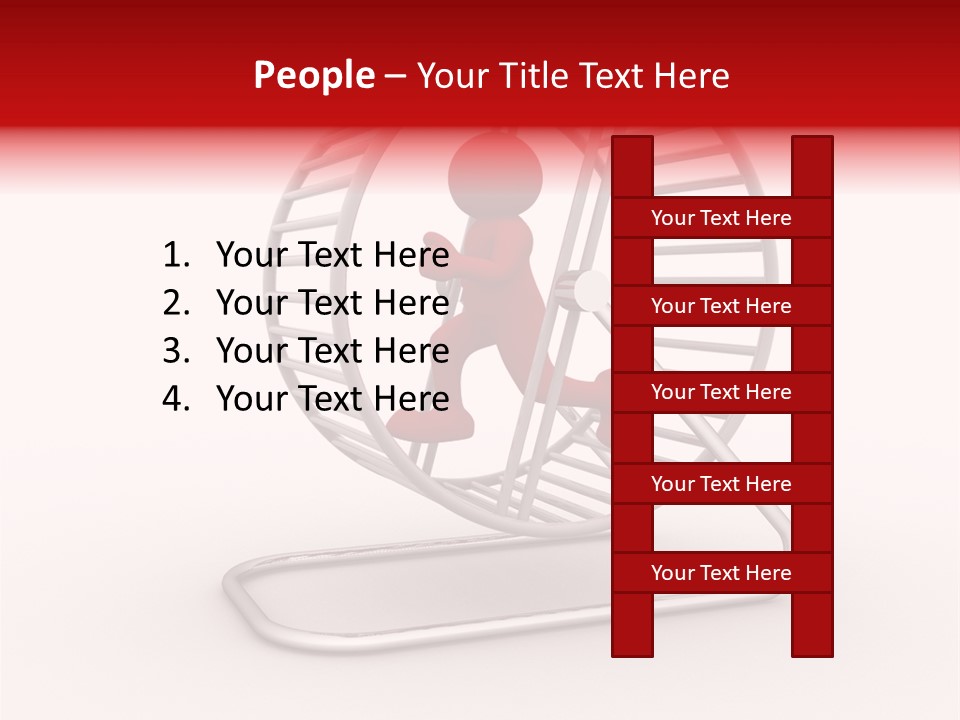 Guy Run Health PowerPoint Template