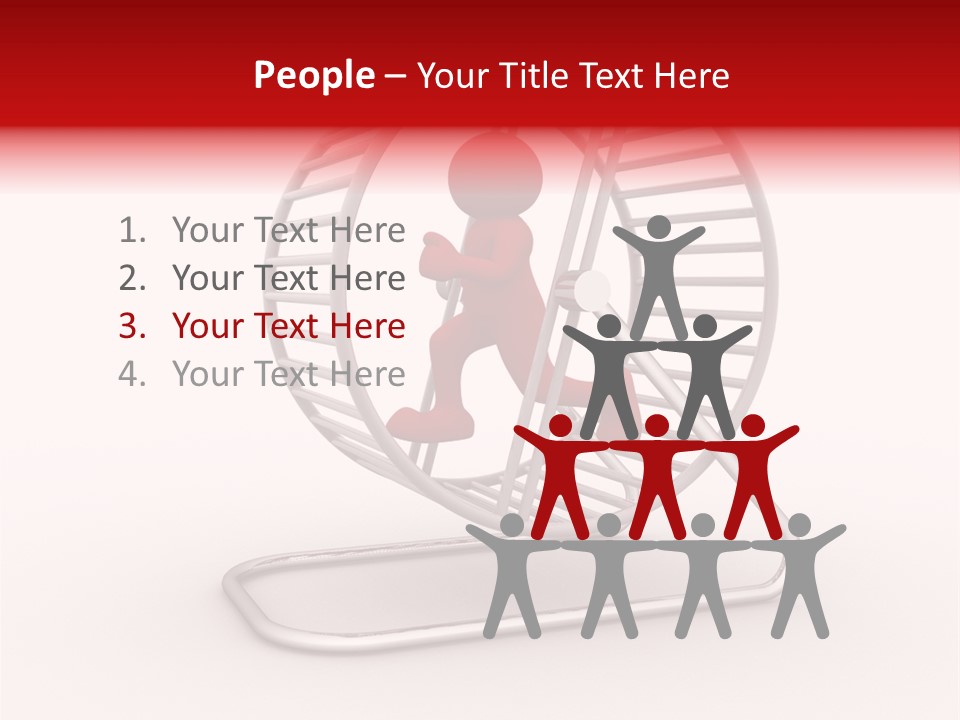 Guy Run Health PowerPoint Template