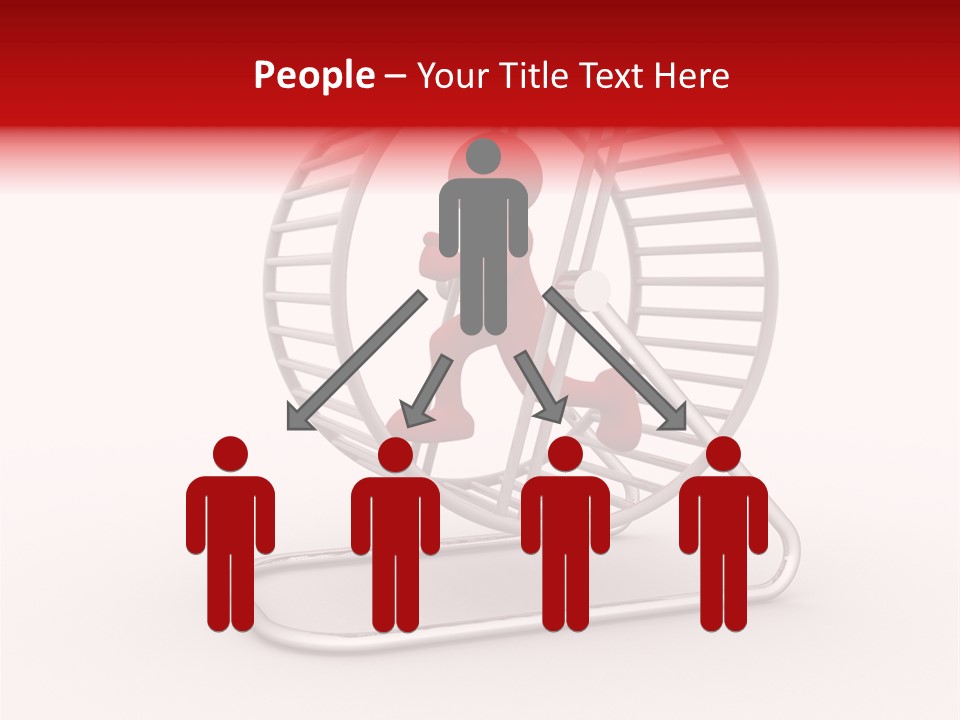 Guy Run Health PowerPoint Template