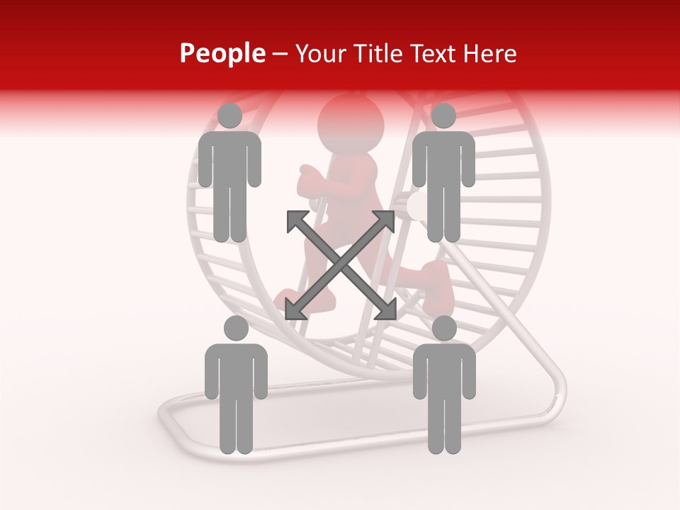 Guy Run Health PowerPoint Template