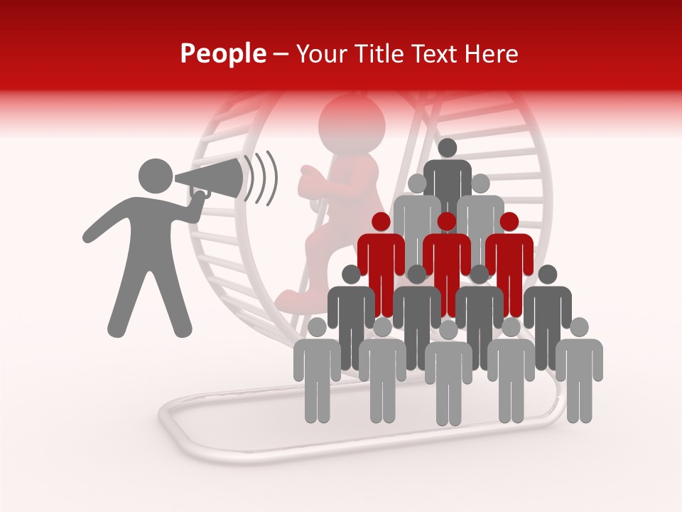 Guy Run Health PowerPoint Template