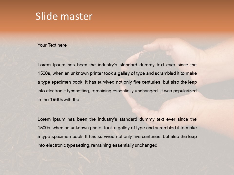 Handful Chips Shredded PowerPoint Template