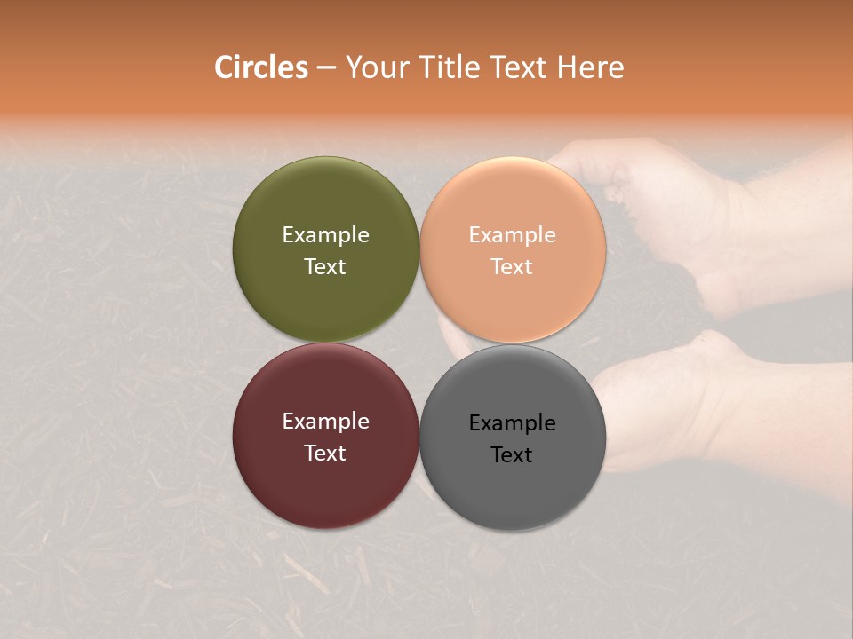 Handful Chips Shredded PowerPoint Template