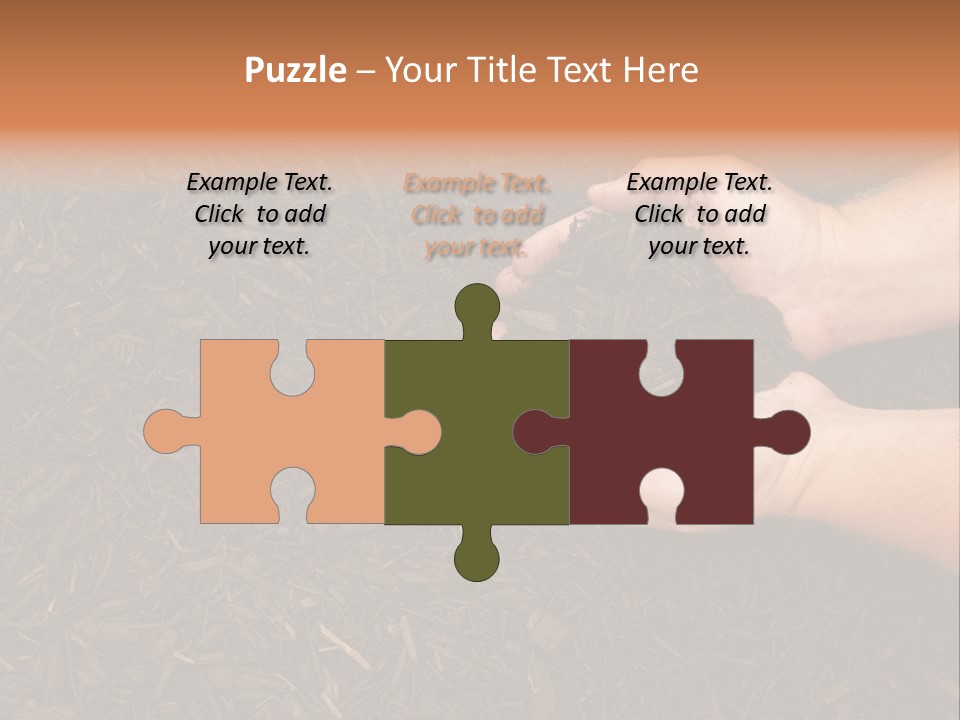 Handful Chips Shredded PowerPoint Template