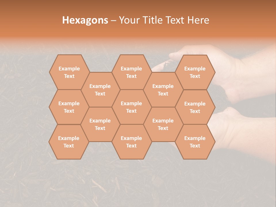 Handful Chips Shredded PowerPoint Template