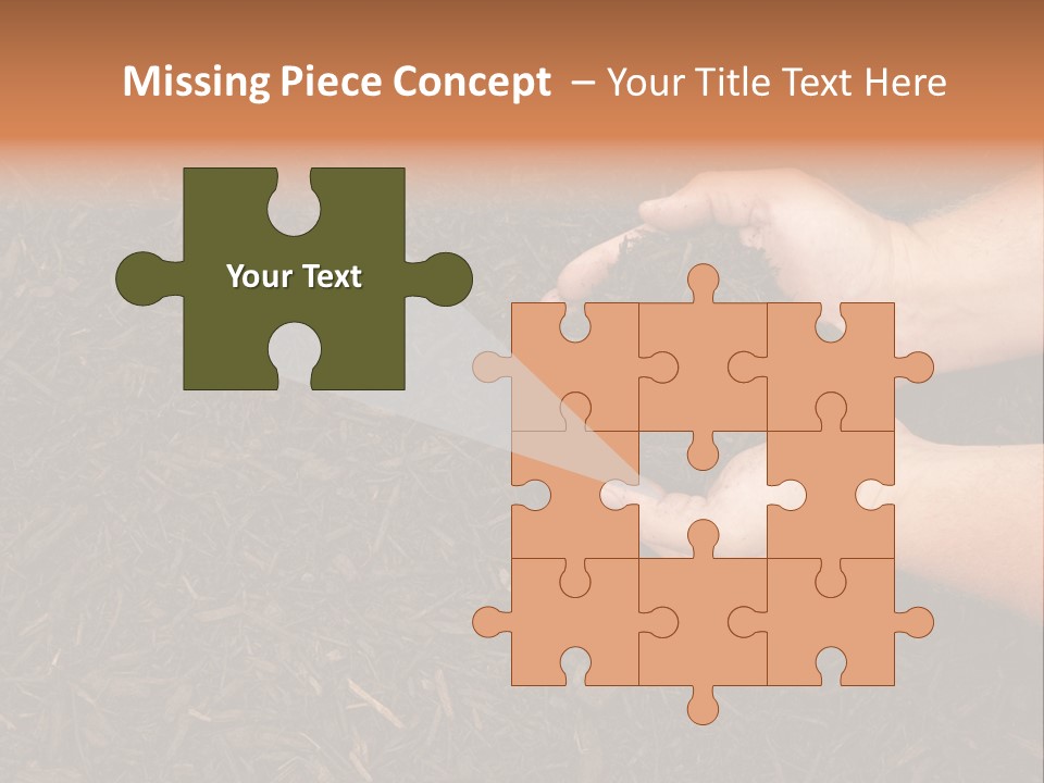 Handful Chips Shredded PowerPoint Template