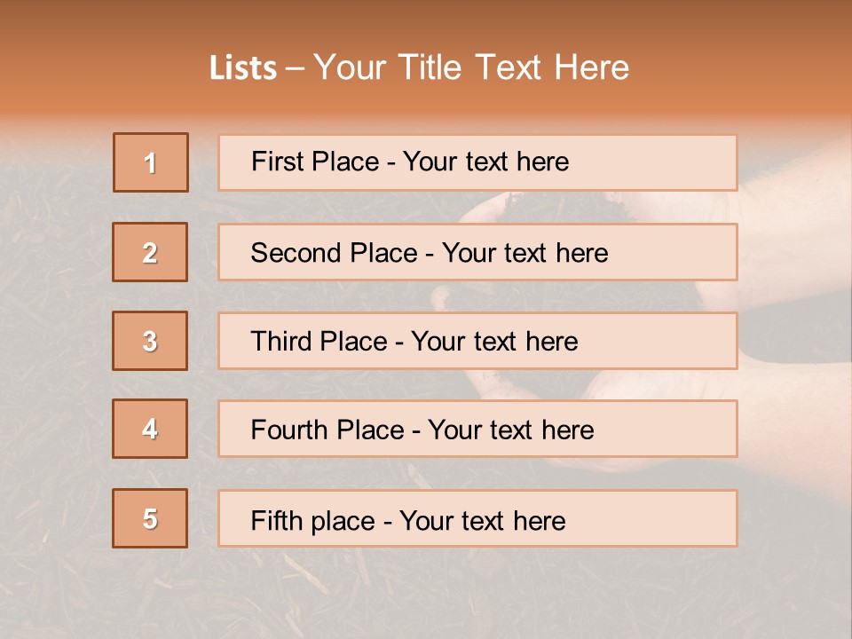 Handful Chips Shredded PowerPoint Template