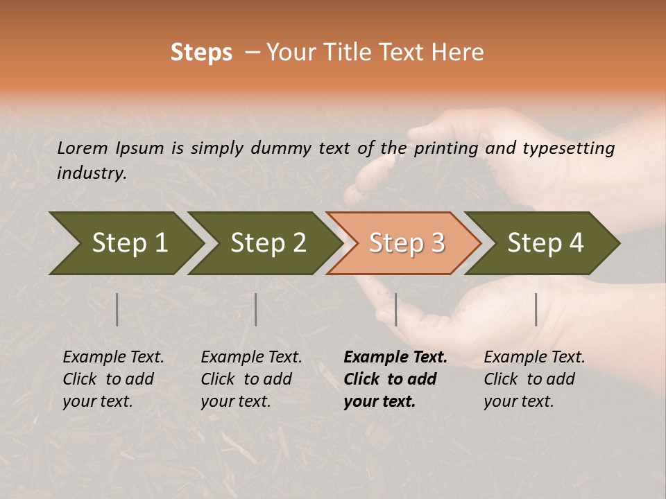 Handful Chips Shredded PowerPoint Template