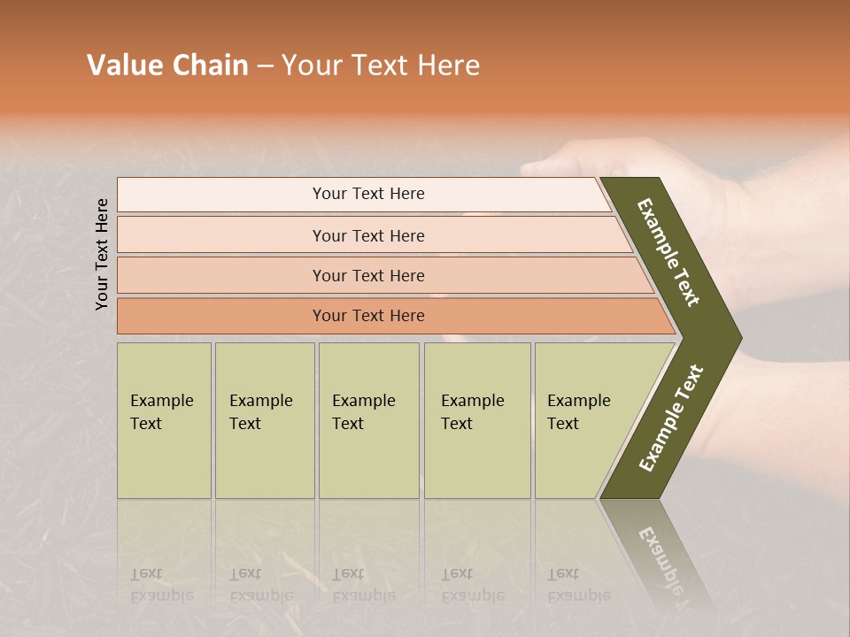 Handful Chips Shredded PowerPoint Template