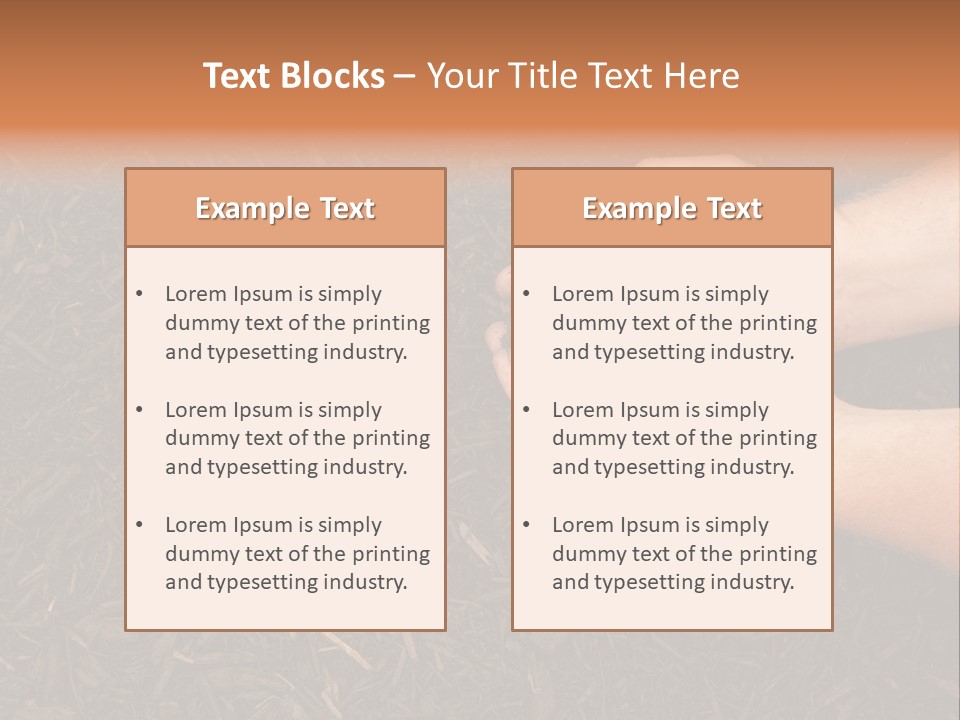Handful Chips Shredded PowerPoint Template