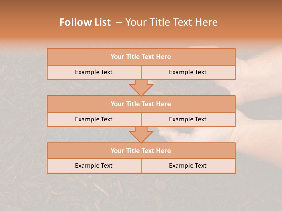 Handful Chips Shredded PowerPoint Template