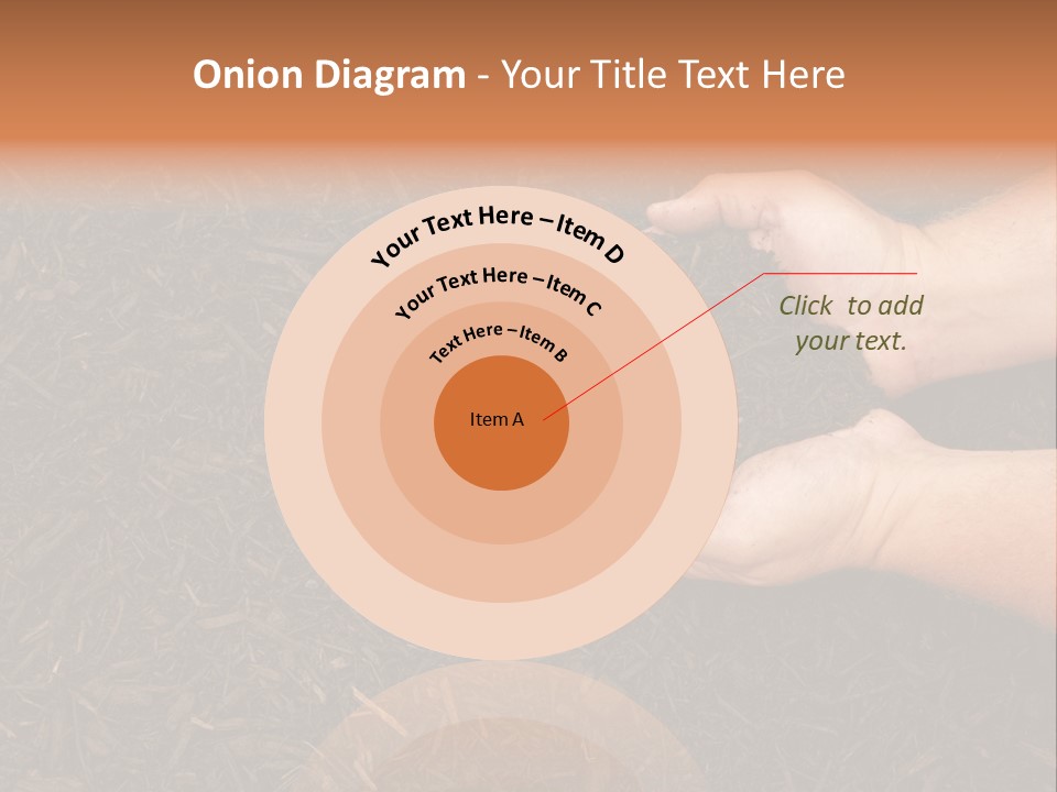 Handful Chips Shredded PowerPoint Template