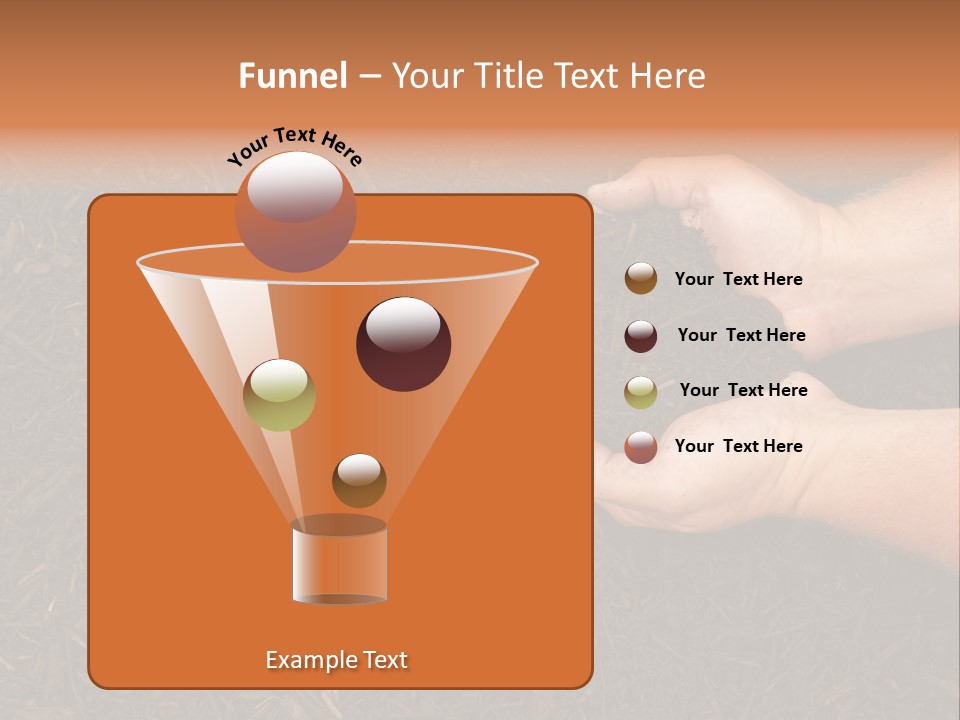 Handful Chips Shredded PowerPoint Template