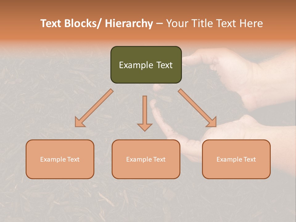 Handful Chips Shredded PowerPoint Template