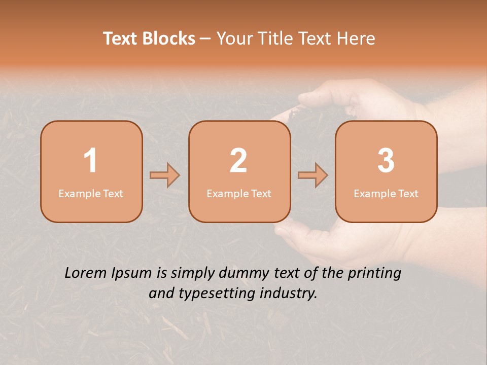 Handful Chips Shredded PowerPoint Template
