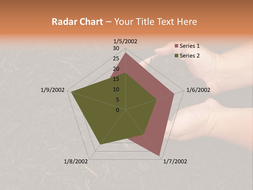 Handful Chips Shredded PowerPoint Template
