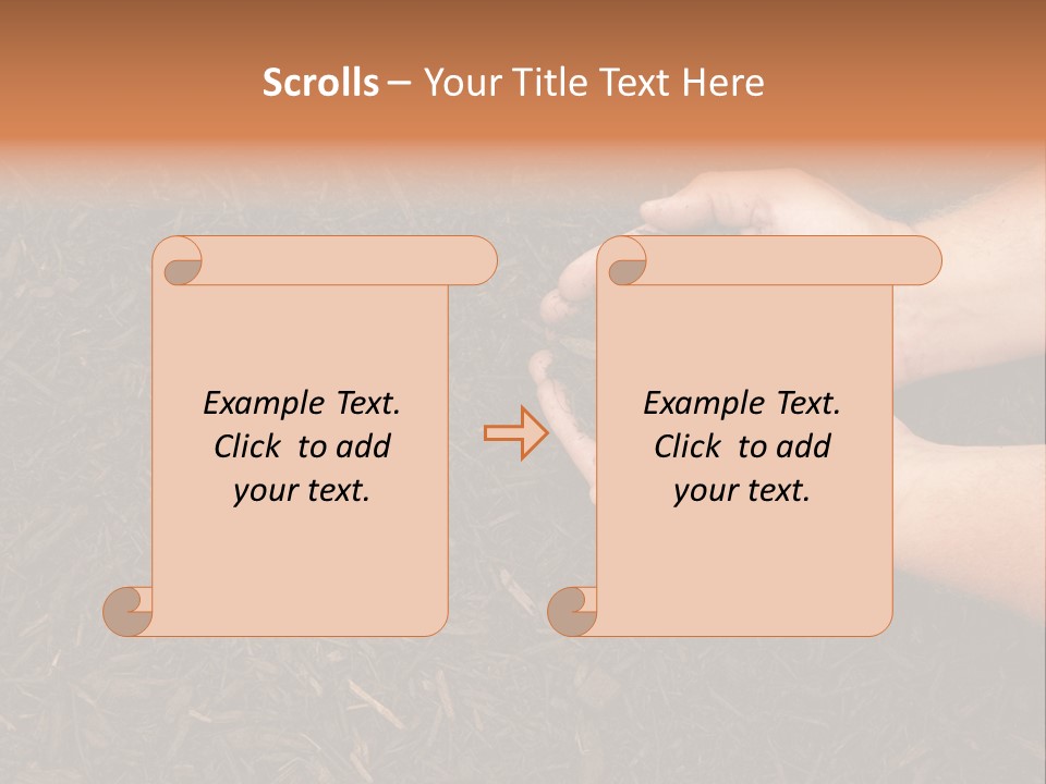 Handful Chips Shredded PowerPoint Template