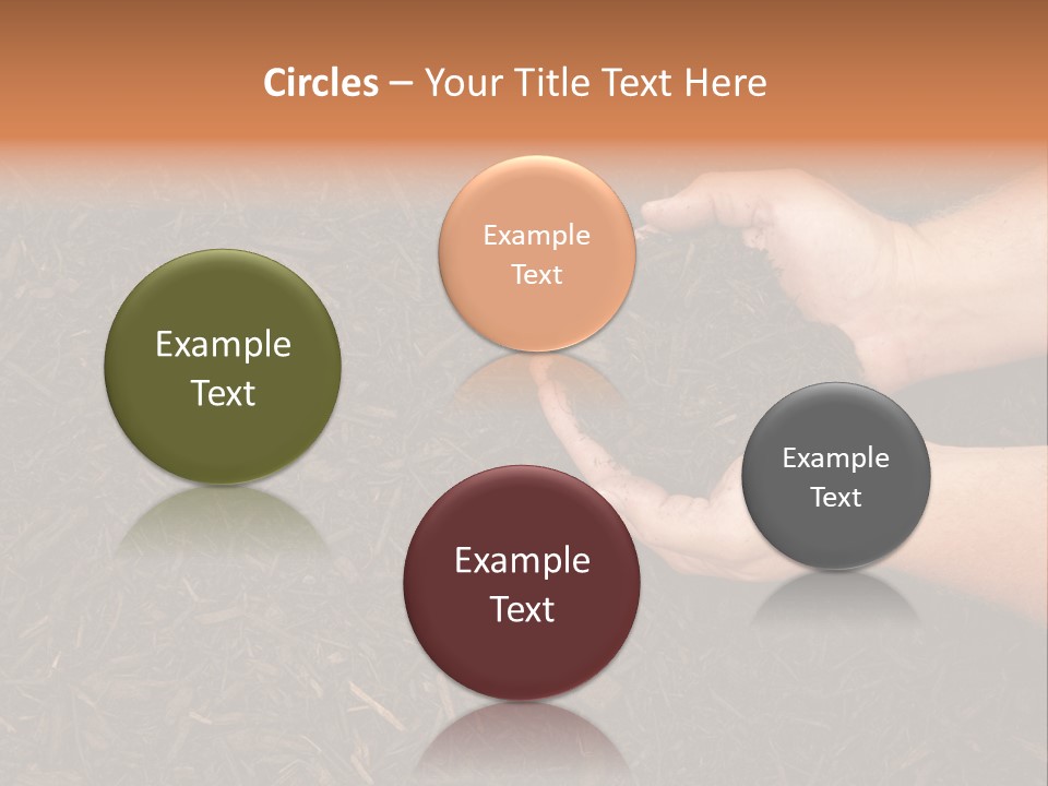 Handful Chips Shredded PowerPoint Template