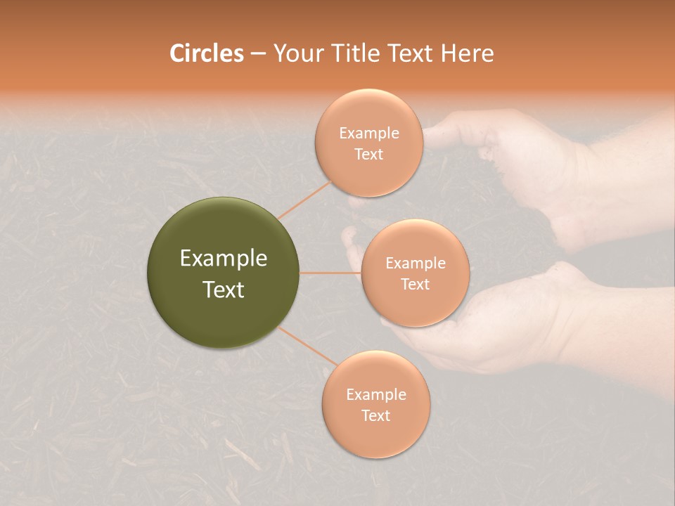 Handful Chips Shredded PowerPoint Template