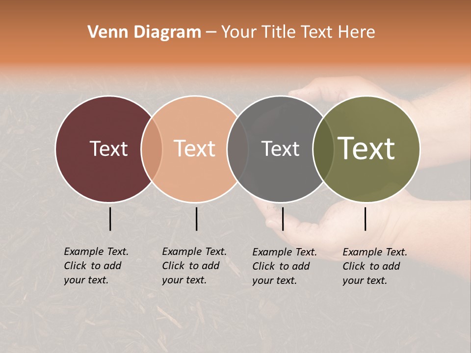 Handful Chips Shredded PowerPoint Template
