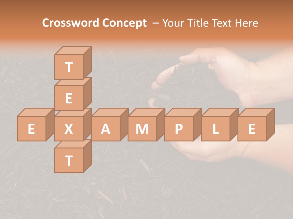 Handful Chips Shredded PowerPoint Template