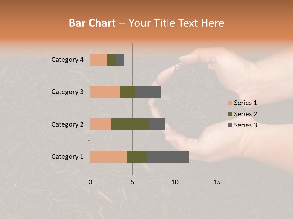 Handful Chips Shredded PowerPoint Template