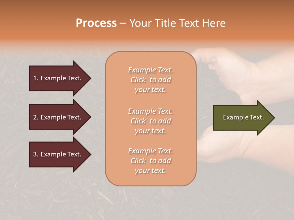 Handful Chips Shredded PowerPoint Template