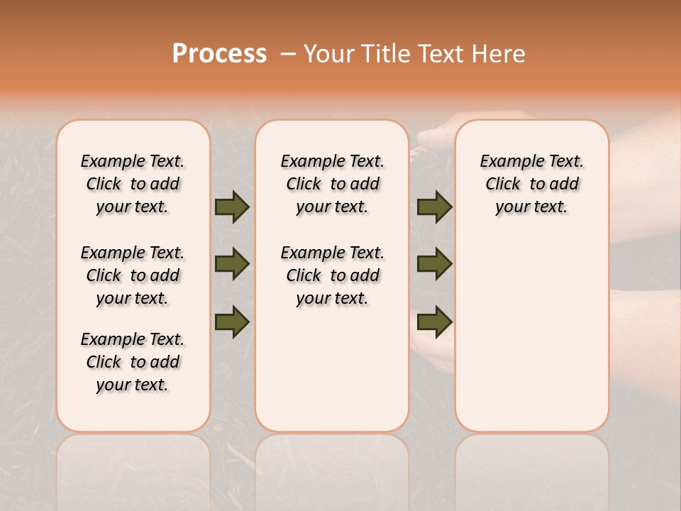 Handful Chips Shredded PowerPoint Template