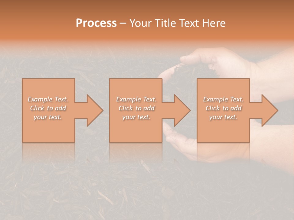 Handful Chips Shredded PowerPoint Template