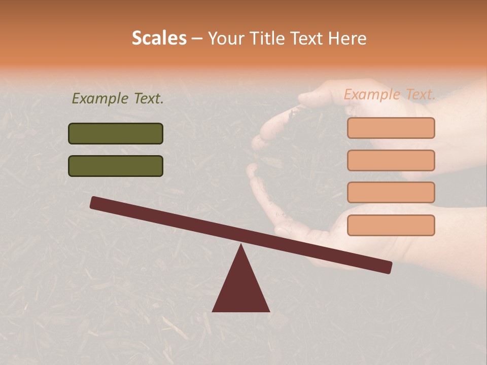 Handful Chips Shredded PowerPoint Template